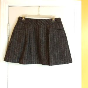 Wool Blend Lined Mini Skirt FINAL PRICE DROP